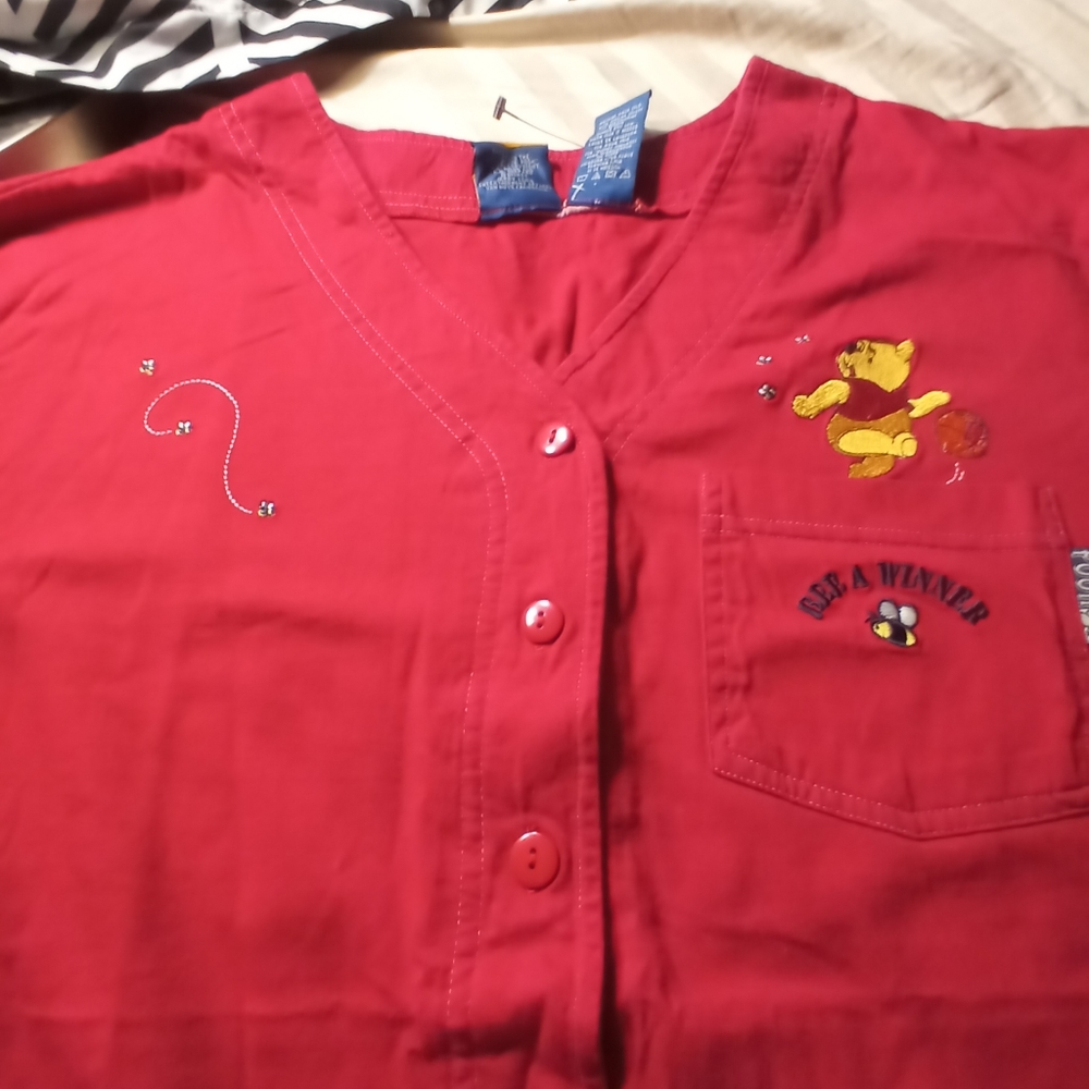 Vintage disney winnie the pooh baseball jersey